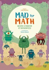 Mad for Math: (Popular Elementary Math &amp; Arithmetic) (Ages 6-8) цена и информация | Книги для малышей | kaup24.ee