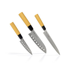 Fissman набор ножей Katana, 3 предмета цена и информация | Ножи и аксессуары для них | kaup24.ee