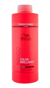 Кондиционер для волос, для окрашенных волос Wella Invigo Color Brilliance Coarse Vibrant, 1000 мл цена и информация | Бальзамы, кондиционеры | kaup24.ee