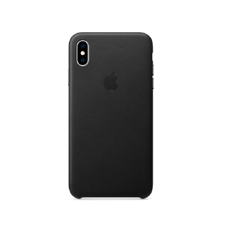 Apple iPhone XS Max nahast ümbris - Black hind ja info | Telefoni kaaned, ümbrised | kaup24.ee