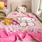 'Hello Kitty tekk - Pehme plüüsist tekk igaks aastaajaks - sobib ideaalselt voodisse, diivanisse, kontorisse, telkimiseks - Masinpestav multikas armas Kawaii tekk sünnipäevaks, jõulukink' hind ja info | Voodikatted, pleedid | kaup24.ee