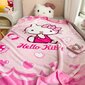 'Hello Kitty Kawaii Cartoon kassiroosa tekk täiskasvanutele Pehme ja hubane flanellist fliisist tekk, sile ja soe plüüsist diivanitekk 139,7 cm X 101,6 cm [litsentsitud]' цена и информация | Voodikatted, pleedid | kaup24.ee