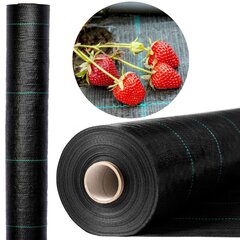 Agrotekstiil agrotekstiil must 160 x 1000 cm 70 g/m2 цена и информация | Садовые инструменты | kaup24.ee