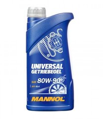 Transmissiooniõli Mannol Universal Getriebeoel 80W-90 GL-4, 1L цена и информация | Другие масла | kaup24.ee