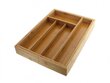 Bambusest söögiriistade alus 25,7x35,7x5 cm hind ja info | Köögitarbed | kaup24.ee