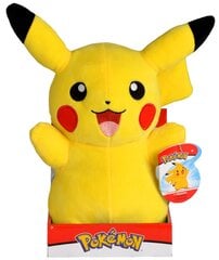 Pehme mänguasi Pokemon Pehme Pikachu, 30 cm hind ja info | Pehmed mänguasjad | kaup24.ee