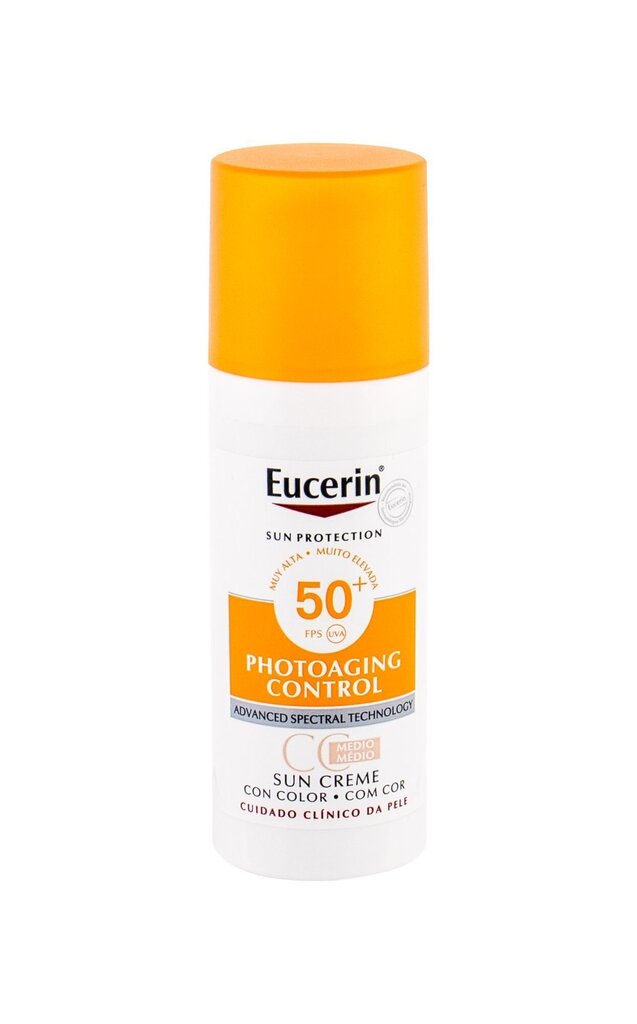 CC kreem hüaluroonhappega Eucerin Photoaging Control SPF50+ 50 ml hind ja info | Näokreemid | kaup24.ee