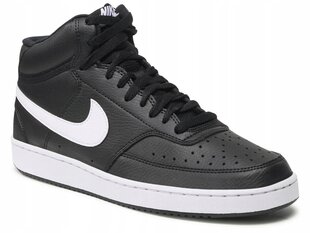 NIKE COURT VISION MID SHOES DN3577-001 высокий черный спортивный 41 цена и информация | Мужские ботинки | kaup24.ee