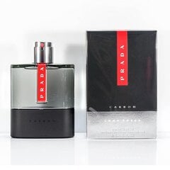 Tualettvesi Prada Luna Rossa Carbon EDT meestele 150 ml цена и информация | Мужские духи | kaup24.ee