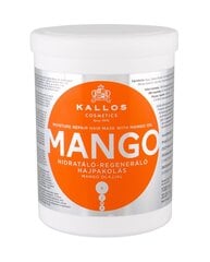 Niisutav juuksemask Kallos Cosmetics Mango 1000 ml цена и информация | Маски, масла, сыворотки | kaup24.ee