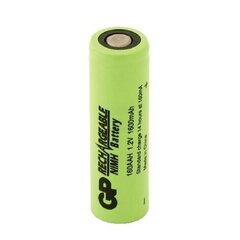 Laetav aku GP R6 AA 160AAH-B 1600mAh NiMH 1tk hulgi Industrial GP цена и информация | Батарейки | kaup24.ee