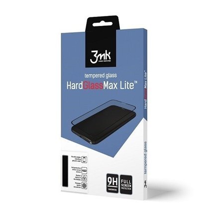 3MK HardGlassMax Lite iPhone6 Black цена и информация | Ekraani kaitsekiled | kaup24.ee