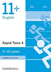 11plus English Rapid Tests Book 4: Year 5, Ages 9-10 цена и информация | Книги для подростков и молодежи | kaup24.ee