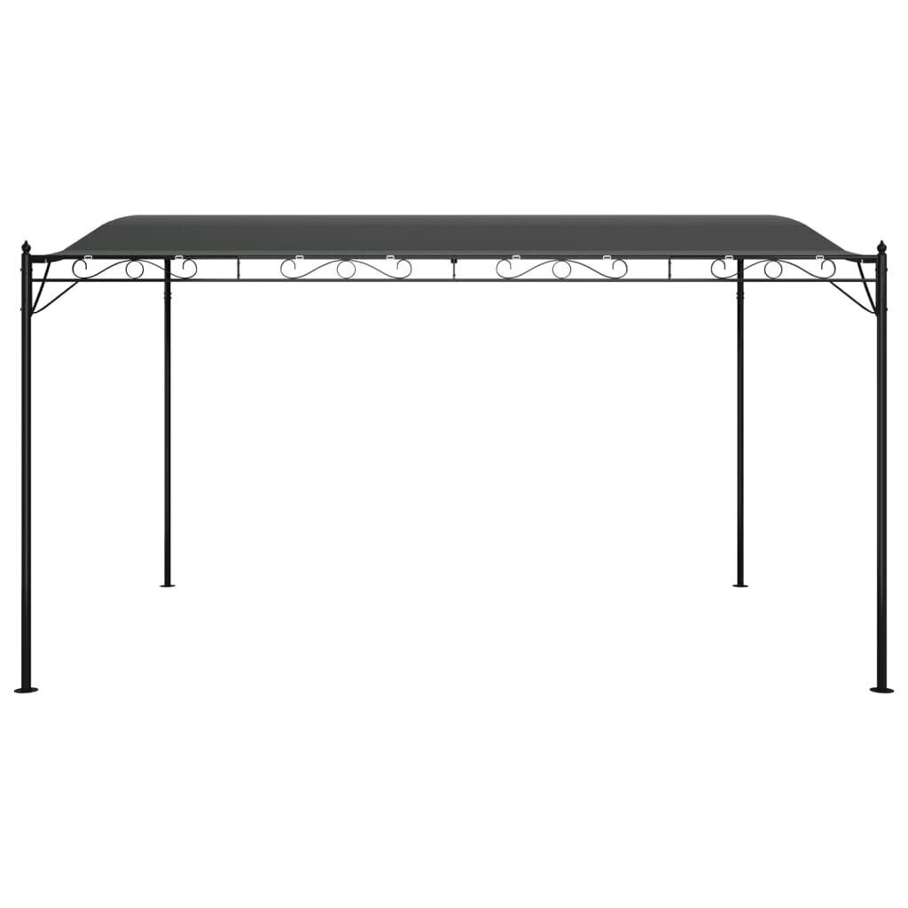 varjualune, antratsiithall, 4 x 3 m, 180 g/m², kangas ja teras hind ja info | Varikatused ja aiapaviljonid | kaup24.ee