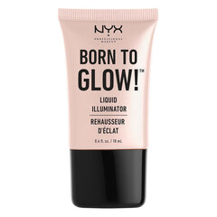 Vedel sära andev toode NYX Born To Glow 18 ml цена и информация | Пудры, базы под макияж | kaup24.ee