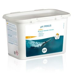 Basseinivee hooldusvahend Gre pH Minus, 1,5 kg цена и информация | Химия для бассейнов | kaup24.ee