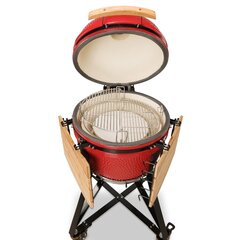 Keraamiline grill KAMADO BONO MEDIA 52 cm, punane цена и информация | Грили | kaup24.ee