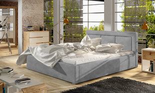 Кровать Belluno MTP, 180x200 см, серая цена и информация | Кровати | kaup24.ee