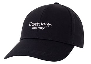 Мужская кепка Calvin Klein BB CAP BLACK K60K606381 BAX 36459 цена и информация | Мужские шарфы, шапки, перчатки | kaup24.ee