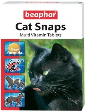 Beaphar Cat Snaps vitamiinid kassile , 75 tabl hind ja info | Vitamiinid, toidulisandid ja parasiitide vastased tooted | kaup24.ee