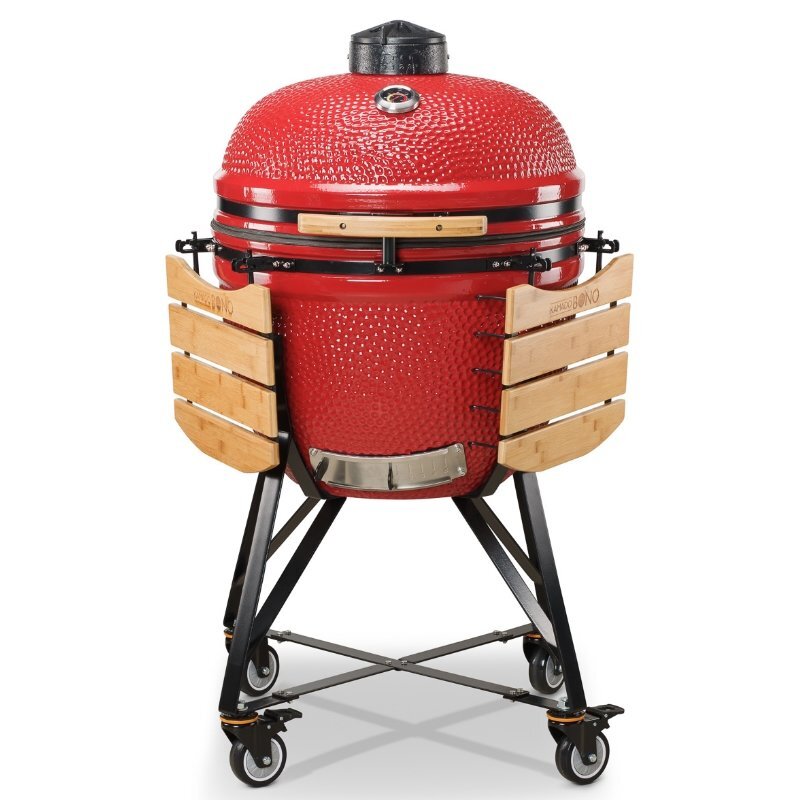 Keraamiline grill Kamado Bono Limited, 64cm, punane hind ja info | Grillid | kaup24.ee