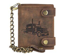 Кожаный кошелек для мужчин GreenBurry Vintage, 1796A-Truck-25 цена и информация | Мужские кошельки | kaup24.ee