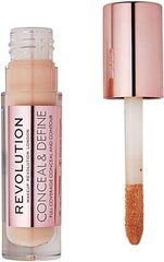 Vedel jumestuskreem Makeup Revolution London Conceal & Define 4 g, C2, C2 hind ja info | Jumestuskreemid, puudrid | kaup24.ee