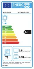 Whirlpool W7 OM4 4S1 P BL hind ja info | Ahjud | kaup24.ee