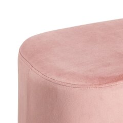 Банкетка 104,5 x 39 x 42 cm Синтетическая ткань Розовый Металл цена и информация | Кресла-мешки и пуфы | kaup24.ee