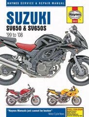 Suzuki Sv650 &amp; Sv650S: 99-08 hind ja info | Reisiraamatud, reisijuhid | kaup24.ee