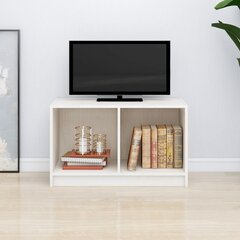 telerikapp, valge, 70 x 33 x 42 cm, täismännipuit hind ja info | TV alused | kaup24.ee