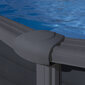 Ovaalne karkassiga bassein Gre Granada koos liivafiltriga, 610x375x132 cm цена и информация | Basseinid | kaup24.ee
