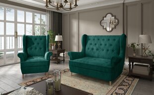 Pehme mööbli komplekt Aros 2+1, roheline цена и информация | Комплекты мягкой мебели | kaup24.ee