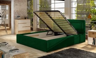 Кровать Belluno MTP, 180x200 см, зеленая цена и информация | Кровати | kaup24.ee