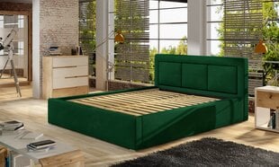Кровать Belluno MD, 160x200 см, синяя цена и информация | Кровати | kaup24.ee