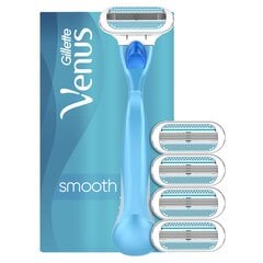 Бритвенный набор для женщин Gillette Venus: бритвенное лезвие, 4 дополнительных головки цена и информация | Средства для бритья | kaup24.ee