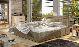 Кровать Belluno MD, 160x200 см, светло-коричневая цена и информация | Кровати | kaup24.ee