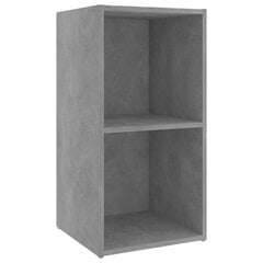 telerikapid 2 tk betoonhall 72x35x36,5 cm puitlaastplaat цена и информация | Тумбы под телевизор | kaup24.ee