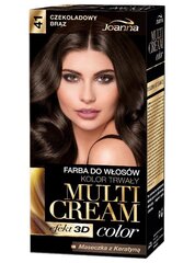 Juuksevärv Joanna Multi Cream Color 100 ml, 41 Chocolate Brown цена и информация | Краска для волос | kaup24.ee