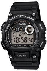 мужские часы casio w-735h 1av (zd081a) - супер иллюминатор + коробка цена и информация | Мужские часы | kaup24.ee