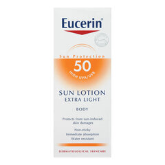 Лосьон от солнца Eucerin Extra Light, SPF 50, 150 мл цена и информация | Кремы от загара | kaup24.ee