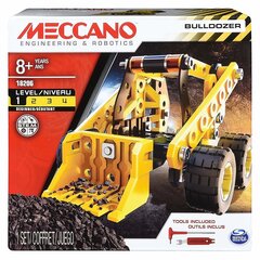 Конструктор Бульдозер Meccano, 6043090 цена и информация | Конструкторы и кубики | kaup24.ee