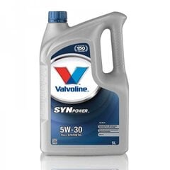 Моторное масло Valvoline SYNPOWER XL-III C3 5W30, 5л цена и информация | Моторные масла | kaup24.ee