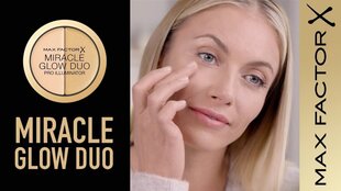 Sära andev toode Max Factor Miracle Glow Duo Pro, 20 Medium, 11 g hind ja info | Päikesepuudrid, põsepunad | kaup24.ee