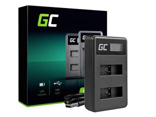 Green Cell Battery Charger AHBBP-501 for GoPro AHDBT-501, HD Hero5, HD Hero6 hind ja info | Laadijad fotoaparaatidele | kaup24.ee