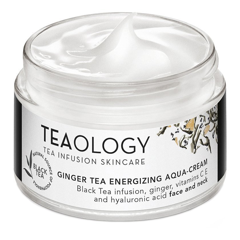 Niisutav näokreem Teaology Ginger Tea Energizing Aqua-Cream 50 ml hind ja info | Näokreemid | kaup24.ee