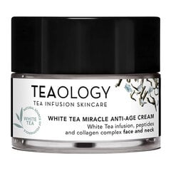 Омолаживающий крем для лица с белым чаем Teaology 50 мл цена и информация | Кремы для лица | kaup24.ee