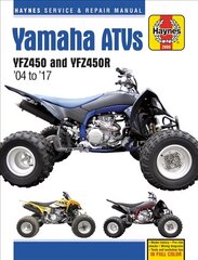 Yamaha Yfz450/450r Atv, 2004-2017 Haynes Repair Manual hind ja info | Reisiraamatud, reisijuhid | kaup24.ee