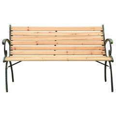 aiapink, 116 cm, malm ja nulupuit цена и информация | Скамейки | kaup24.ee