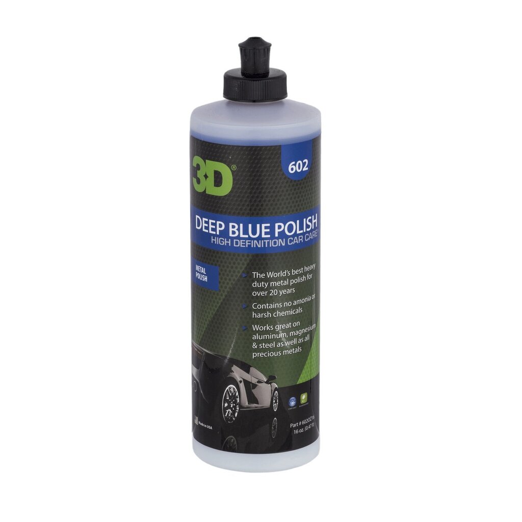 3D Deep Blue Polish – metallpindade poleer (16OZ) hind ja info | Autokeemia | kaup24.ee